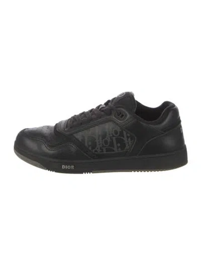 Pre-owned Dior B27 Sneakers In Black
