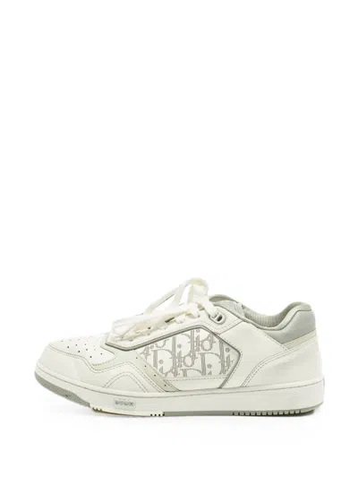 Pre-owned Dior B27 Sneakers In White