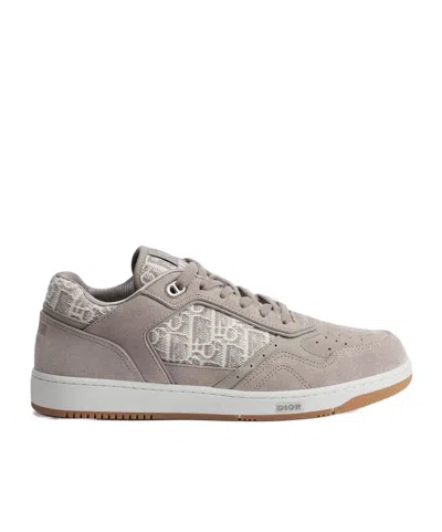Dior B27 Uptown Low-top Sneaker In Gray