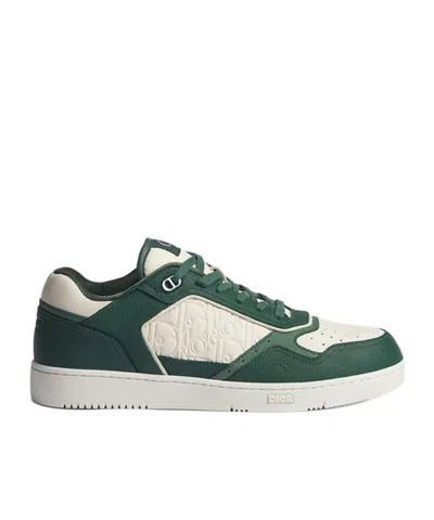 Dior B27 Uptown Low-top Sneaker In Green