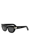 Dior B2u Butterfly Sunglasses, 52mm In Crl