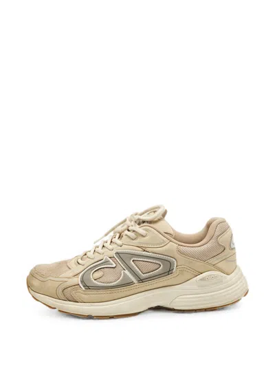 Pre-owned Dior B30 Nubuck Sneakers In Neutrals
