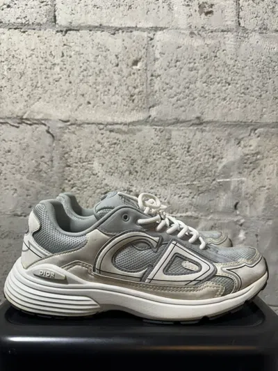 Pre-owned Dior B30 Sneaker Gray In Grey