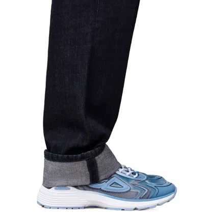 Dior B30countdown Tech Sneaker In Blue