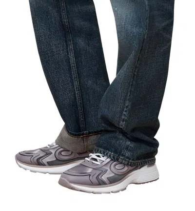 Dior B30countdown Tech Sneaker In Gray