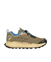 Dior B31 Runner Sneaker Brown Technical Mesh And Khaki In Multi
