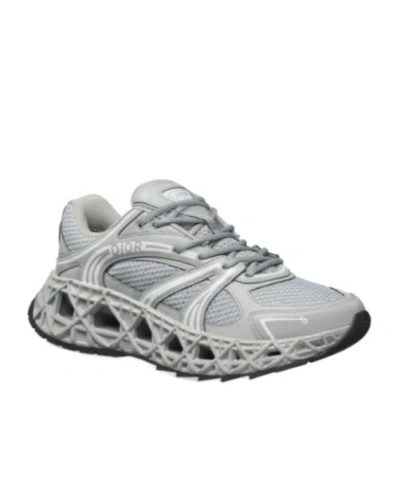Dior B35 Sneakers In Grey/white