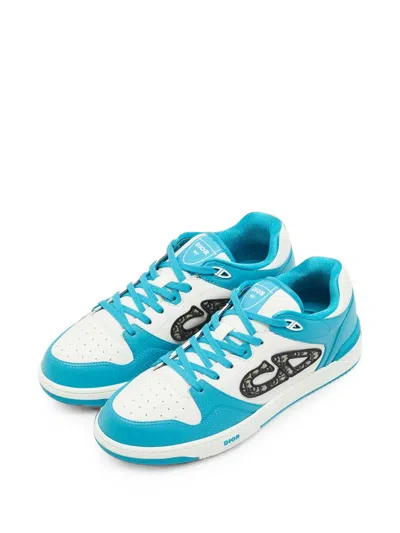 Pre-owned Dior B57 Dribble Low-top Sneakers In Blue