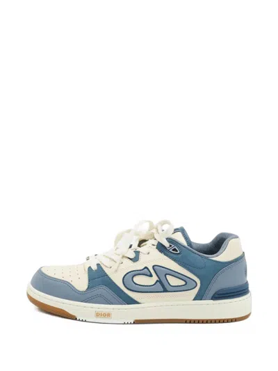 Pre-owned Dior B57 Lace-up Sneakers In Blue