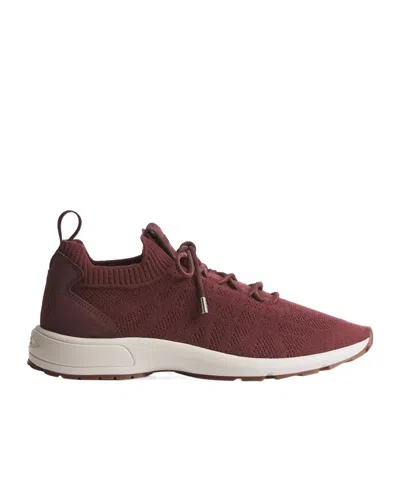 Dior B80 Lounge Sneaker In Burgundy