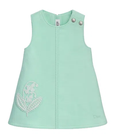 Dior Baby A-line Dress In Green