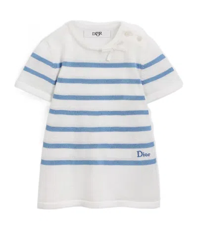 Dior Baby A-line Dress In White