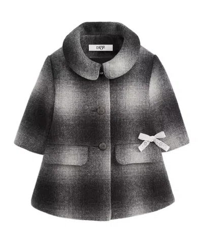 Dior Baby Coat In Gray