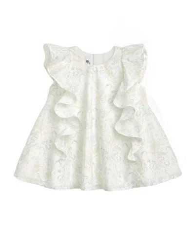 Dior Kids' Baby Flared Dress In White