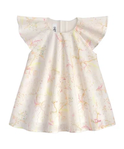 Dior Baby Flared Dress In Multi