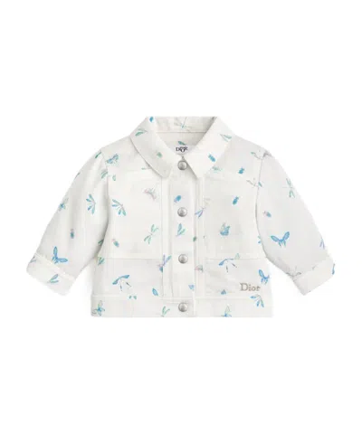 Dior Kids' Baby Jacket In White
