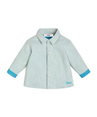 Dior Kids' Baby Overshirt In Blue