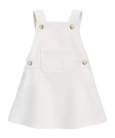 Dior Kids' Baby Pinafore Dress In White