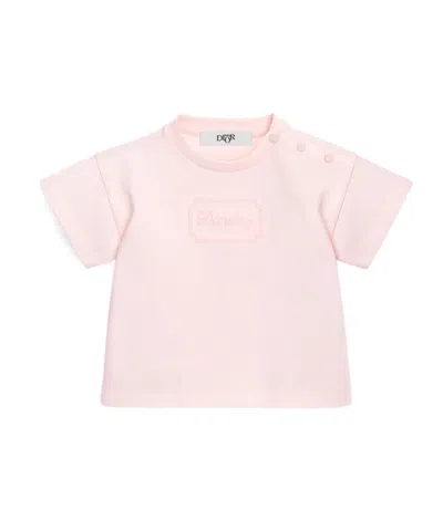 Dior Baby T-shirt In Pink