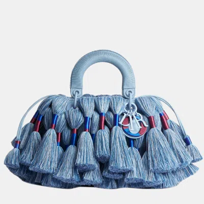 Pre-owned Dior Bag In Blue