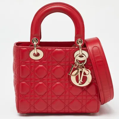 Pre-owned Dior Bag In Red