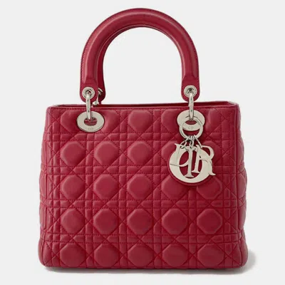Pre-owned Dior Bag In Red