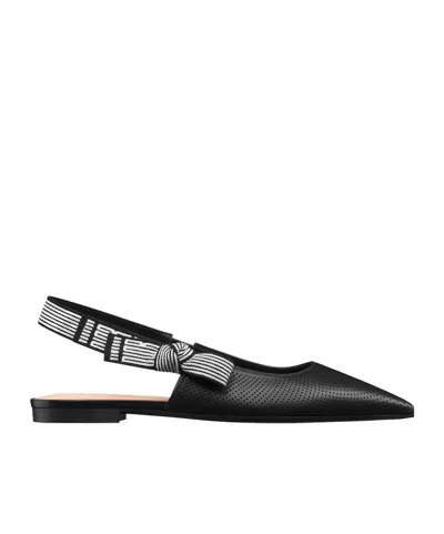 DIOR CHRISTIAN DIOR TOUJOURS SLINGBACK FLATS