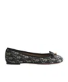 Dior Ballet Flat In Black
