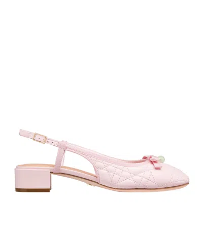 Dior Ballet Hallow Ballet Shoes In Pale Pink