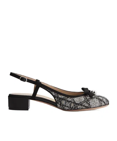 Dior Ballet Slingback Pump In Black