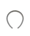 Dior Band Hair Band In Gray