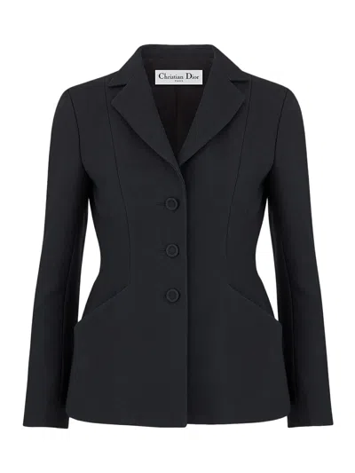 Dior Bar 30 Montaigne Jacket In Black