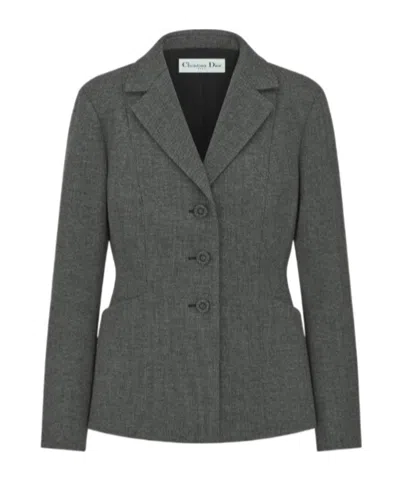 Dior Bar Jacket In Gray