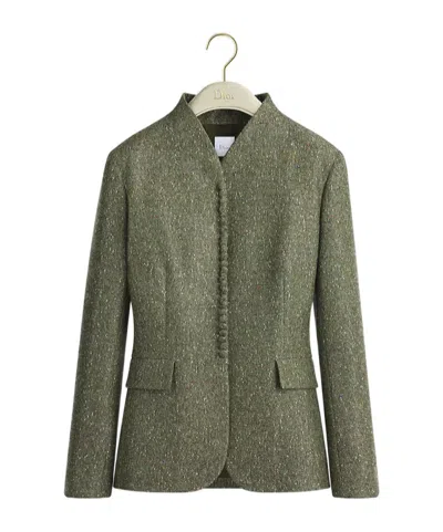Dior Bar Jacket In Green