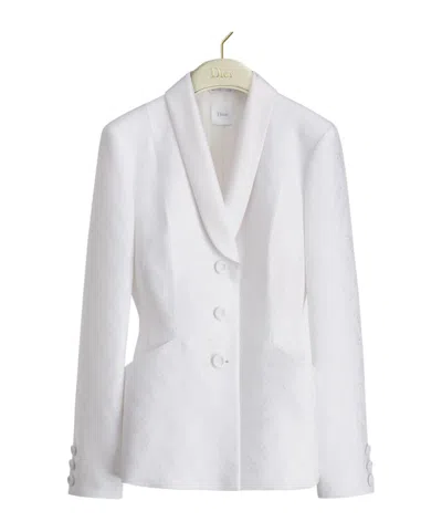 Dior Bar Jacket In White