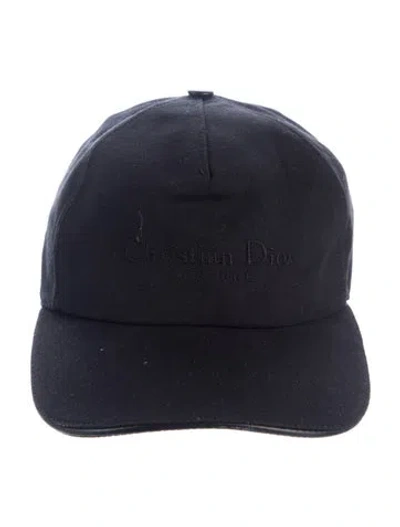 Pre-owned Dior Baseball Cap In Black