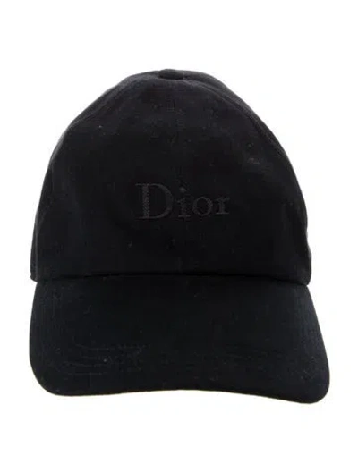 Pre-owned Dior Baseball Cap In Black