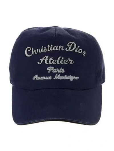 Pre-owned Dior Baseball Cap In Blue