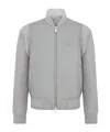 Dior Baseball Jacket In Gray