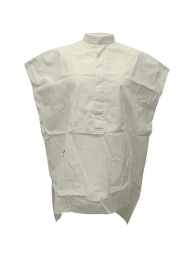 Pre-owned Dior Bee Embroidered Sleeveless Blouse In Neutral