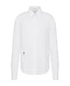 Dior Bee Embroidery Shirt In White