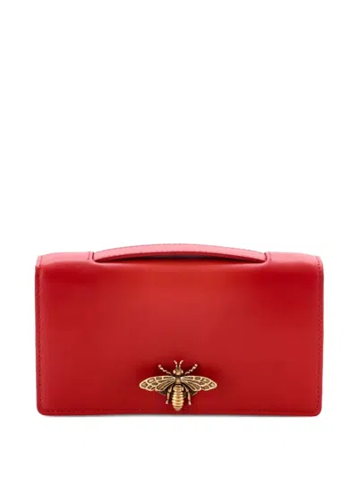 Pre-owned Dior Bee Leather Clutch Bag