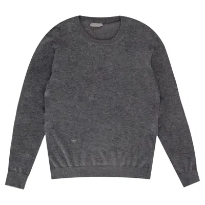 Pre-owned Dior Bee-embroidered Cashmere Jumper In Black