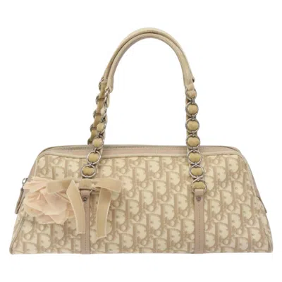 Pre-owned Dior Beige Canvas Tote Bag ()