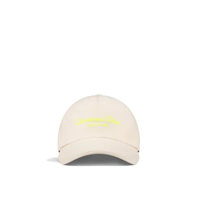 Dior Beige Cotton Cap (baseball Hat)