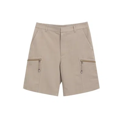 Dior Beige Cotton Cargo In Neutral