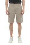 Dior Beige Regular Solid Shorts In Yellow