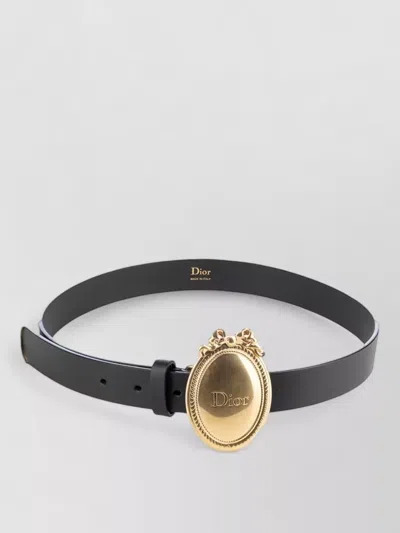 Dior Belt Adjustable Length Slim Design Accessory In Gold