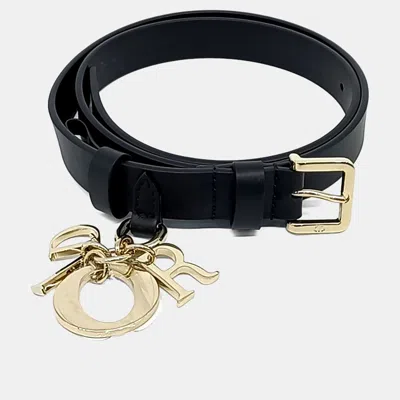 Pre-owned Dior Belt In Black