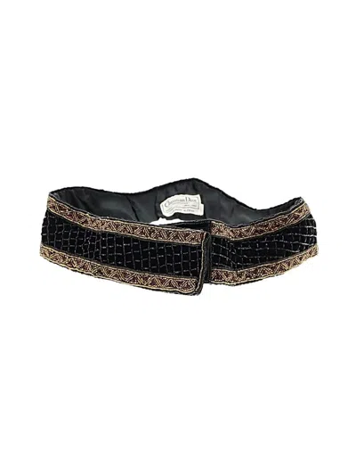 Pre-owned Dior Belt In Black